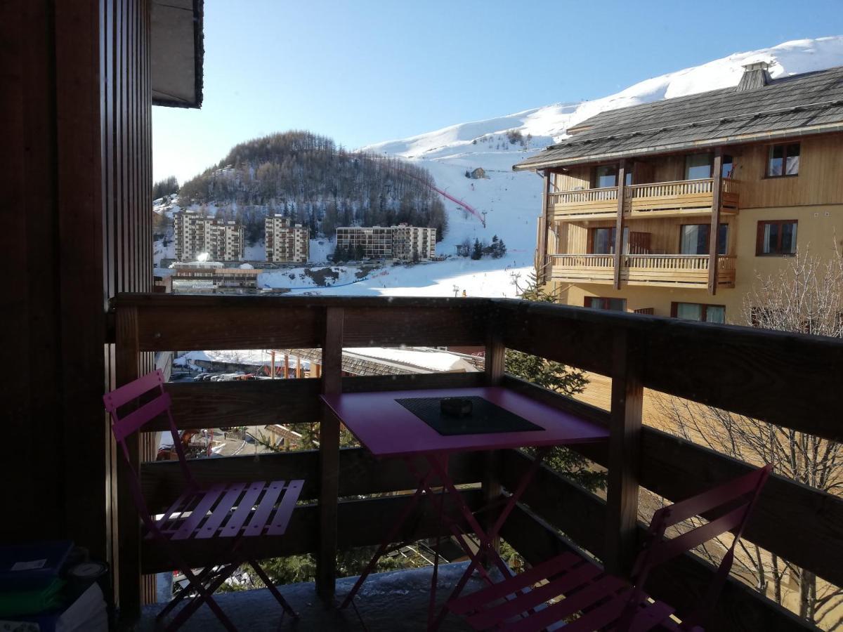 Orcieres Rond Point Des Pistes, Front De Neige Apartment Exterior foto